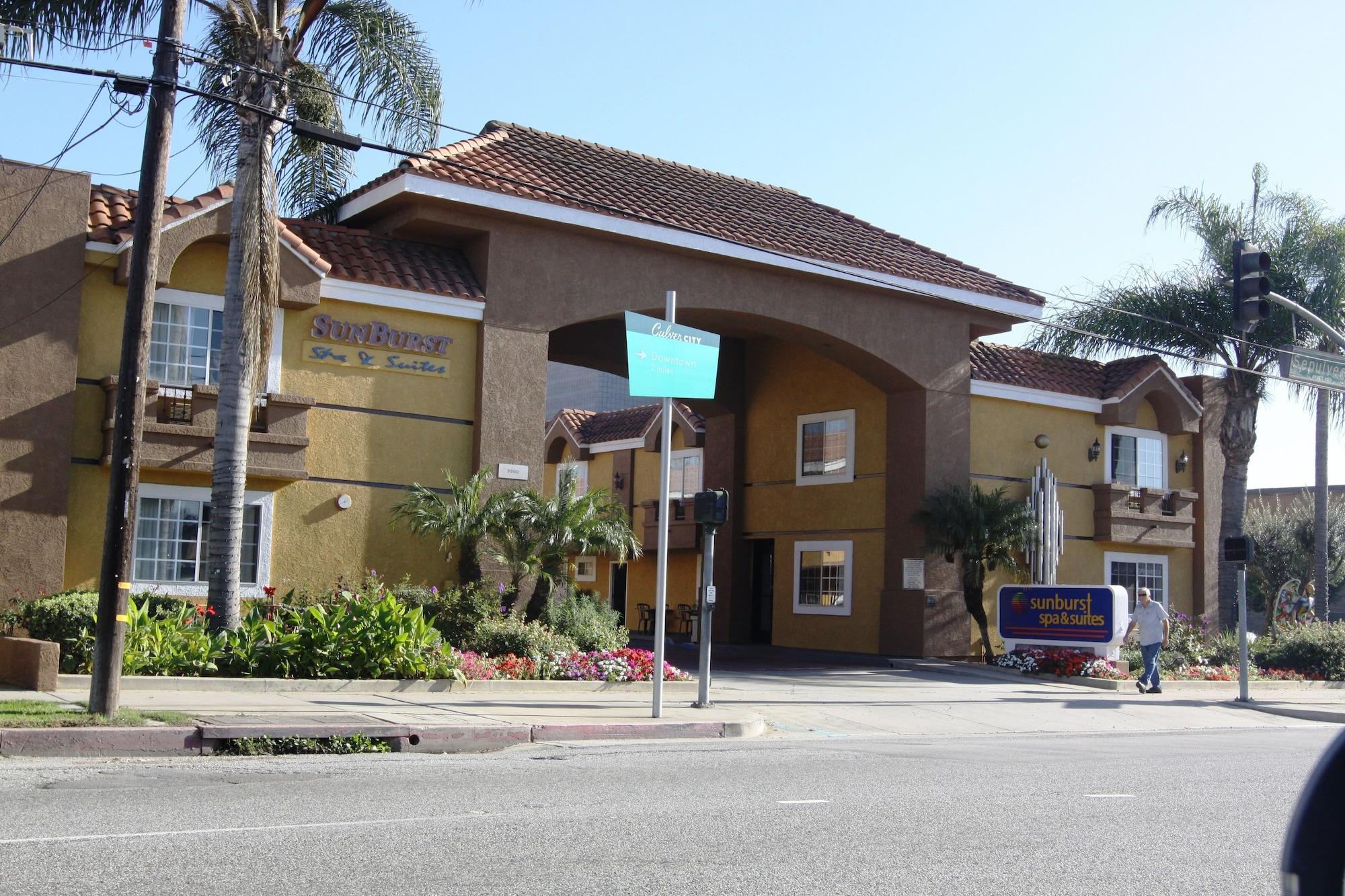 Sunburst Spa & Suites Motel Los Angeles Buitenkant foto