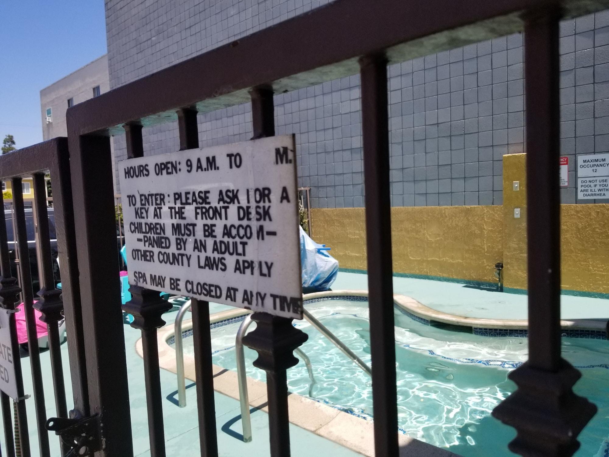 Sunburst Spa & Suites Motel Los Angeles Buitenkant foto